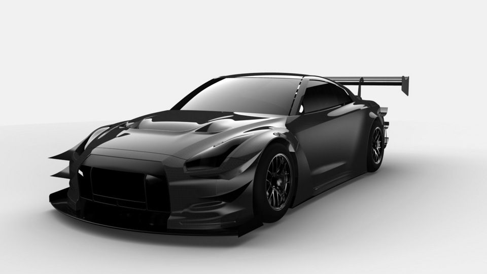 GTR35 track race car (code name NGTR35) GTR Register Nissan